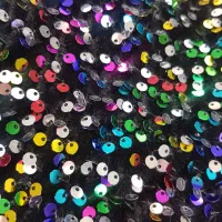 پارچه پولکی بازمینه مخمل