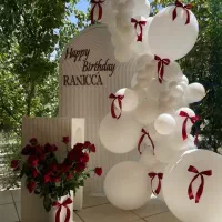دیزاین گل آرایی بادکنک آرایی