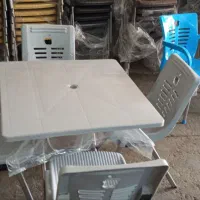 صندلی پلاستیکی وست چهارنفره کد 747