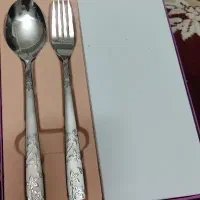 سرویس ۱۸ تایی قاشق چنگال عروس|ظروف سرو و پذیرایی|بروجرد, |دیوار