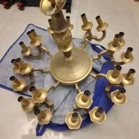 خریدارو فروشنده همه نوع لوستر برنجی(برنزی)