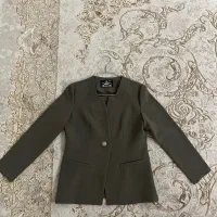کت تک رنگ سبز زیتونی
