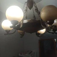 لوستر چوبی|لوستر و چراغ آویز|تهران, بهمن یار|دیوار
