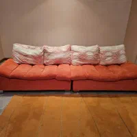 مبلمان راحتی ۶ نفره+فرش ماشینی