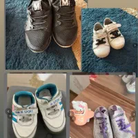 کاپشن و ست داخل کرک و بافت و کفش بچگانه خارجی|کفش و لباس بچه|مشهد, سجاد شهر|دیوار