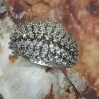 انگشتر جواهری استیل