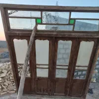 درب عتیقه چوبی قدیمی