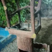 باربیکیو منقل سیمانی کلبه ای