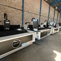 لیزر فایبر برش فلزات 6000W E/ فروش شرایطی ویژه