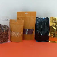 باکس پوچ پاکت زیپ دار پاکت مواد غذایی(قهوه،خشکبار)