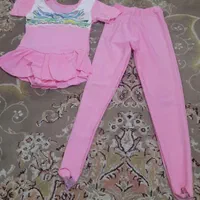 لباس ژیمناستیک، لباس دخترانه،شلوار،کیف کفش