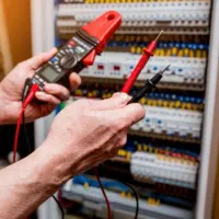 برقکار سیمکشی رفع اتصال برق آیفون تلفن اعلان حریق