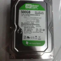 هارد وسترن سبز پونصد گیگ تست شده سالم