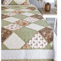 رو تختی تک نفره طرح سنتی رنگ سبز خوشگل|سرویس روتختی|گنبد کاووس, |دیوار