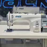 چرخ خیاطی صنعتی راسته اتومات مکس MAX آکبند جک زوجی