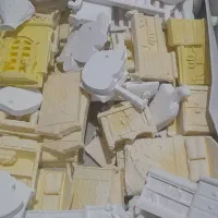 بیس خام گچی/مجسمه/وسایل هنری/تزیینی|مجسمه، تندیس، ماکت|تهران, سلسبیل جنوبی|دیوار