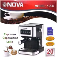 اسپرسو ساز مدل 158 مارکNOVA قهوه ساز 21بار چِکی