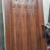 درب چوبی طرحدار با روکش ملامینه