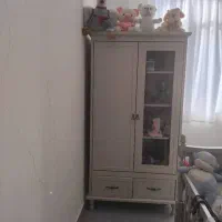 تخت وکمد کودک ونوجوان کاملا نو با تشک کاملا نو|اسباب و اثاث بچه|رودهن, |دیوار