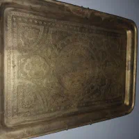 سینی قلمکار بسیار قدیمی