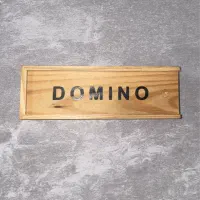 دومینو تازه و نو با جای چوبی