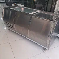 فریزر صندوقی ۶درب موتور فرانسه  به شرط سالم