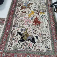 قالیچه طرح شکار