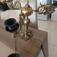 لوستر برنز سه شاخه