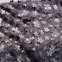 شال مشکی مجلسی