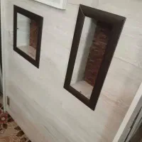 تخت خواب یه نفره سالم ویک تلویزیون صفحه تخت