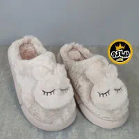 دمپایی خزدار دمپایی رو فرشی حوله ای گرم زمستونی