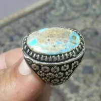 انگشتر فیروزه نیشابوری نقره.۱۹..معاوضه با هر چیزی