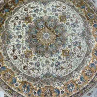 فرش دایره نوین فر رج 55 اندازه 2 در 2 بافت تبریز|فرش|تبریز, |دیوار