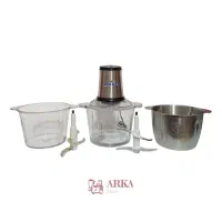خردکن غذاساز ۳ کاسه ۳ لیتری هرمز با ضمانت آکبند