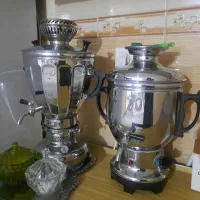 جفت سماور برقی ونفتی در حد نو