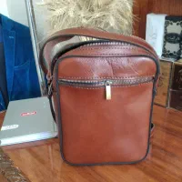 کیف چرم طبیعی رو دوشی|کیف، کفش، کمربند|اصفهان, قهجاورستان|دیوار