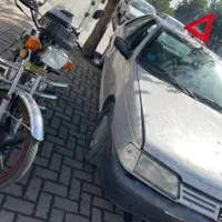 پژو ۴۰۵ تصادفی مدل ۸۶ روشن و حرکت|خودرو سواری و وانت|مشهد, رسالت|دیوار