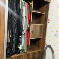 کمد ریلی درحدنو فوق العاده سالم و درجه یک|جاکفشی، کمد، دراور|اندیشه, اندیشه فاز ۱|دیوار