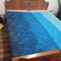 فروش تخت و خواب دونفره تاج دار چوب گردو|تخت و سرویس خواب|مهاباد (آذربایجان غربی), |دیوار