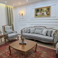 مبل سلطنتی کلاسیک فرانسوی/کویین مصری راحتی/