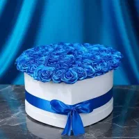 فروش تکی و عمده گل روبانی و باکس گل زیر قیمت