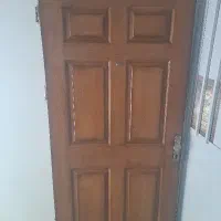 درب چوبی