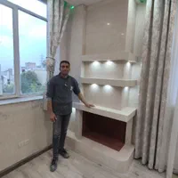 شومینه سنگی و باربیکیو ،هیزوم سوز|بخاری، هیتر، شومینه|شیراز, شهرک گلدشت حافظ‎|دیوار