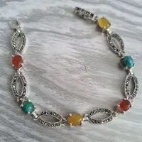 دستبند نقره ۹۲۵ طرح ایتالیایی