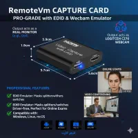 کارت کپچر برای اجرای آزمون های هوم ادیشن زبان|قطعات و لوازم جانبی رایانه|تهران, ستارخان|دیوار