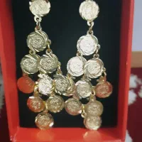 گوشواره و نیم ست رنگ ثابت