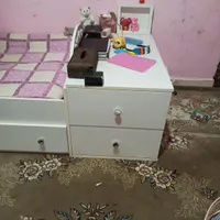 تخت سه کاره نوجوان سالم و تمیز|تخت و سرویس خواب|تایباد, |دیوار