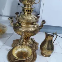 سرویس سماور برنج|سماور، چای‌ساز، قهوه‌ساز|اردبیل, |دیوار