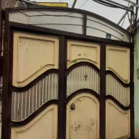 درب حیاط فلزی سه تایی