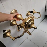 لوستر جنس برنج اب طلا شده